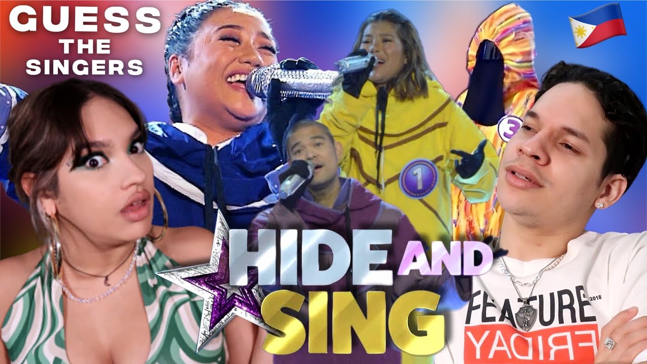 OUR NEW FAVOURITE FILIPINO TV SHOW! Waleska & Efra react to It's ShowTime - HIDE & SING