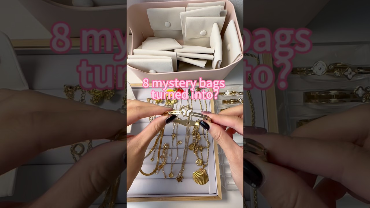 Распаковка! Давайте откроем 8 загадочных мешочков. #asmr #mysterybox #blindbag #unboxing #unboxwi...