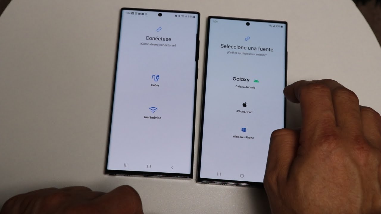 Como Mover tus Archivos A un Samsung Galaxy S23 (Fotos Videos Contactos) desde Cualquier Celular?