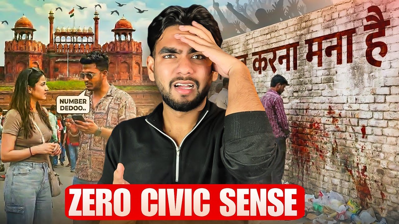 INDIANS HAVE ZERO CIVIC SENSE | WORST CIVIC SENSE OF INDIA | TRUE HARSH