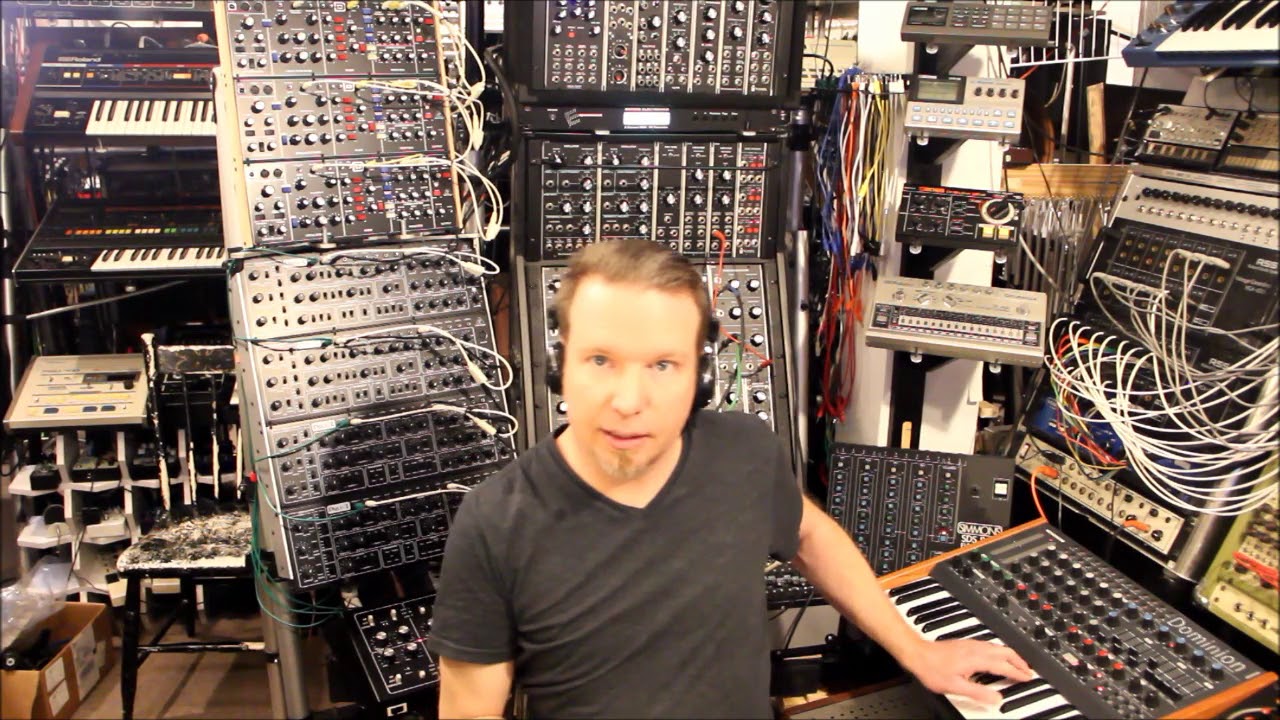 8 Voice Polyphonic Synth = 4 Model D's and 4 Pro 1's