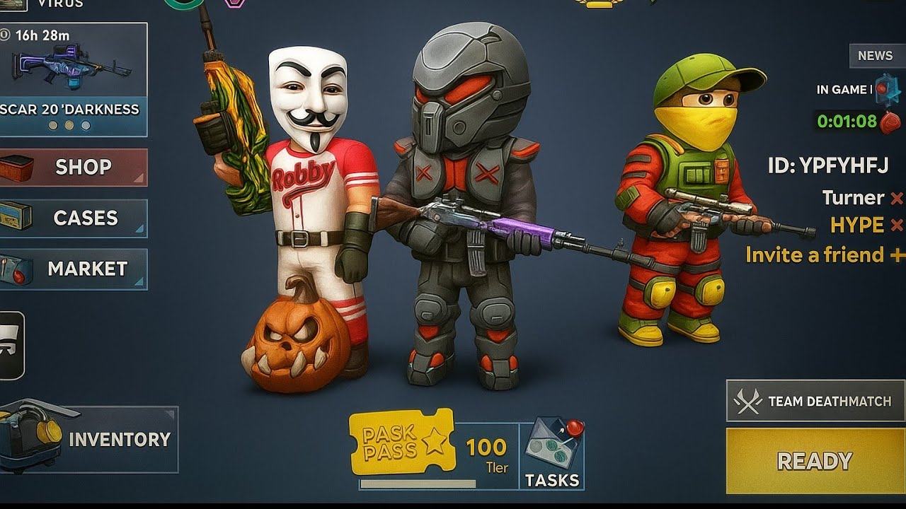 Hack Wars in Kuboom||@XR_rojar. #kuboom #clanwars || •You guys Say In comment are they hackers?