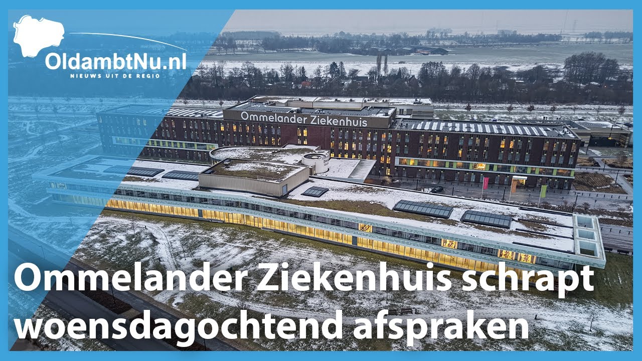 Ommelander Ziekenhuis schrapt woensdagochtend afspraken