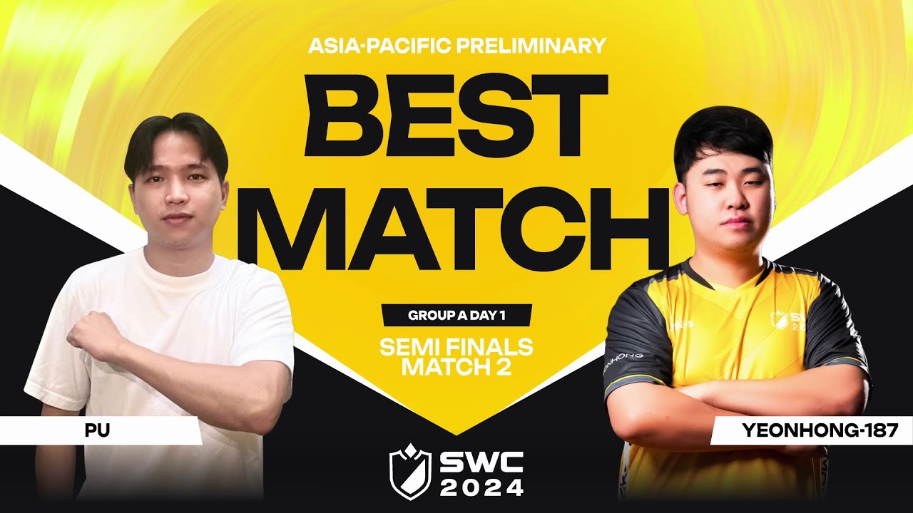 PU VS YEONHONG-187 || BEST MATCH | ASIA-PACIFIC PRELIMINARY GROUP A DAY 1 | SWC2024 | Summoners War