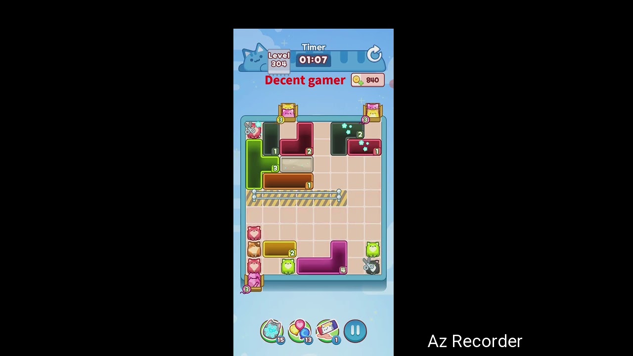 Drop the cat level 304 Walkthrough solution 