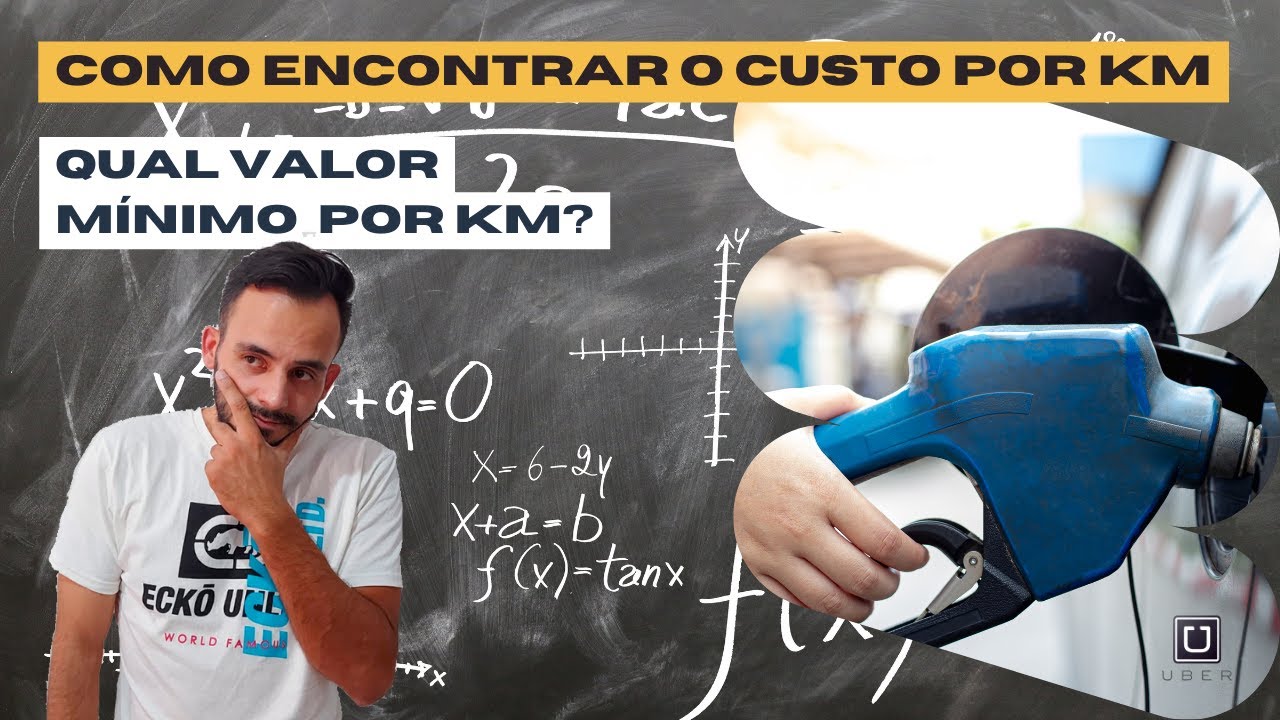 COMO DESCOBRIR O VALOR M&Iacute;NIMO POR KM! Qual custo por km? #uber #motoristaapp #rendaextra