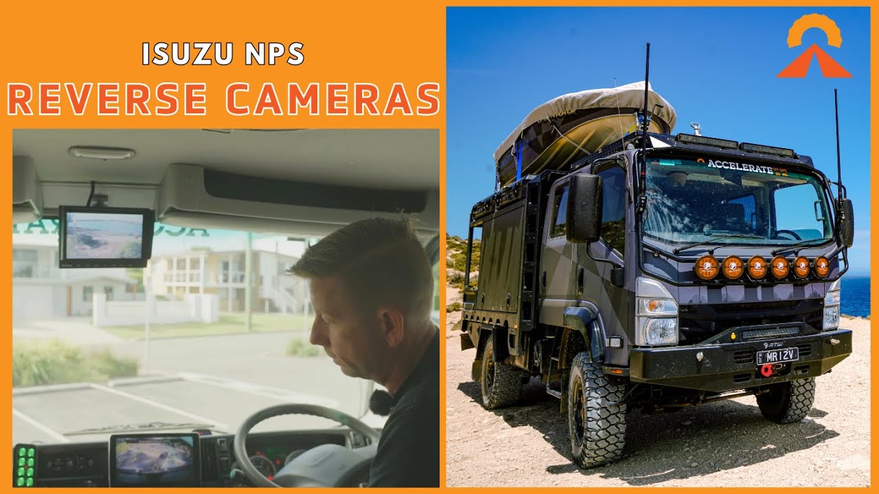 Isuzu NPS 4X4 Dual Cab - Safety Dave Reverse Camera - Build Series #8