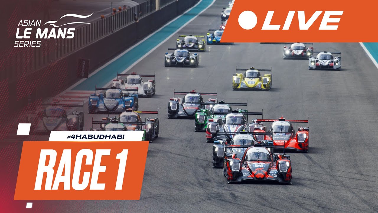 2024 - 2025 | LIVE | Asian Le Mans Series | 4 Hours of Abu Dhabi | Race 1
