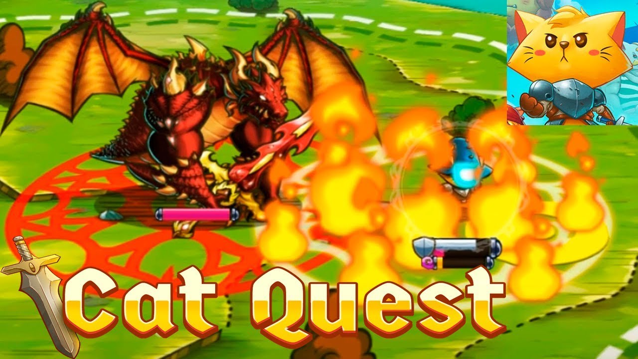 Cat Quest #2 Приключения ДаваКотика Война с Первым Драконом
