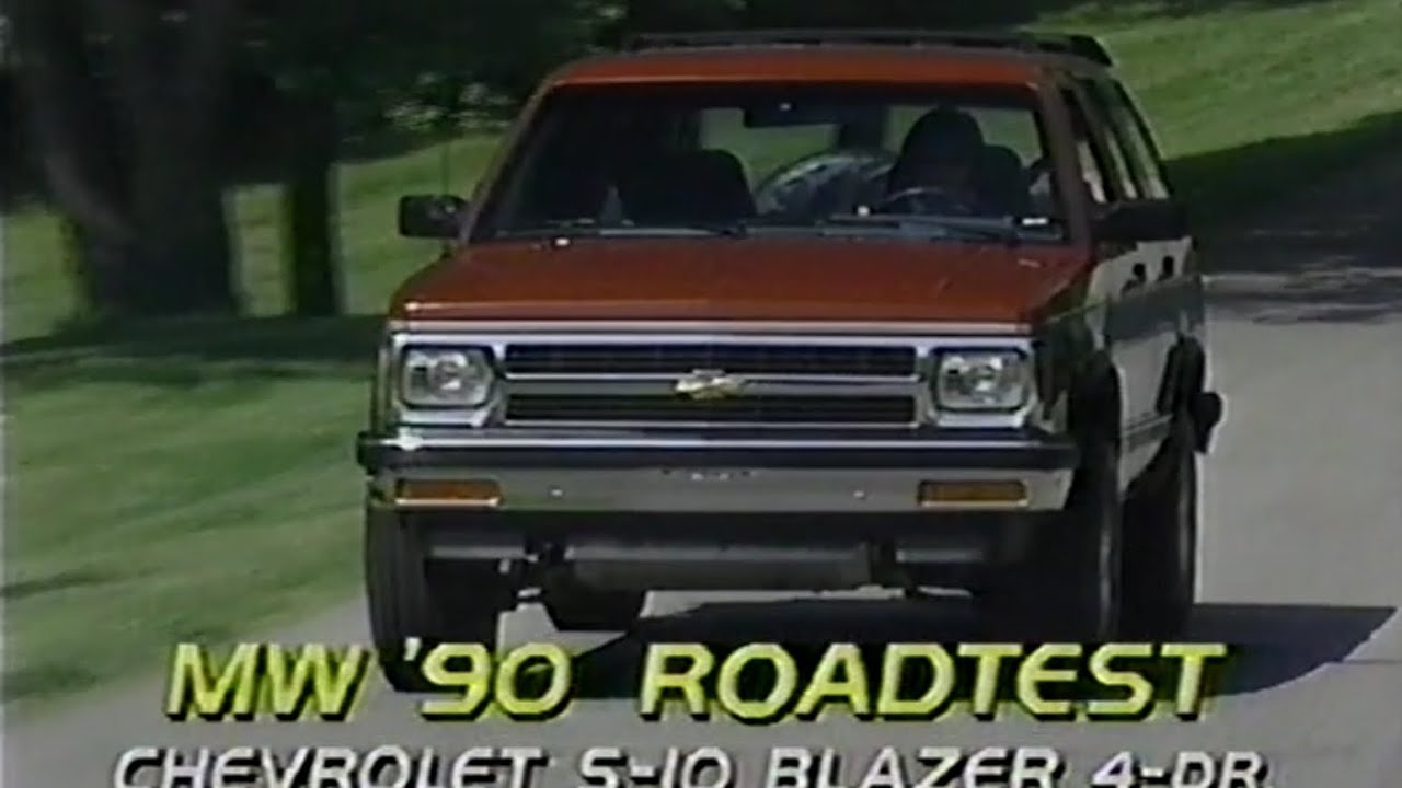 1991 Chevrolet S-10 Blazer Tahoe 4x4 (4-дверный) — MotorWeek Retro