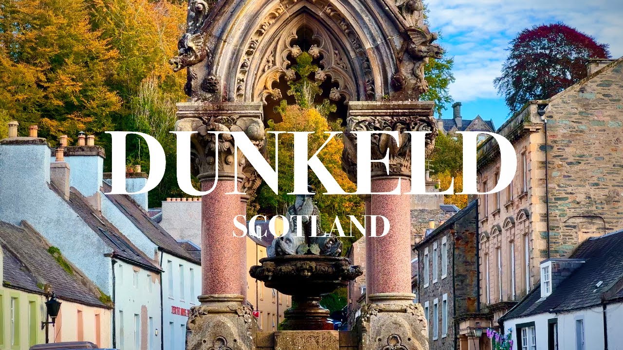 Dunkeld | autumn walks, picturesque town, cathedral | Scotland VLOG
