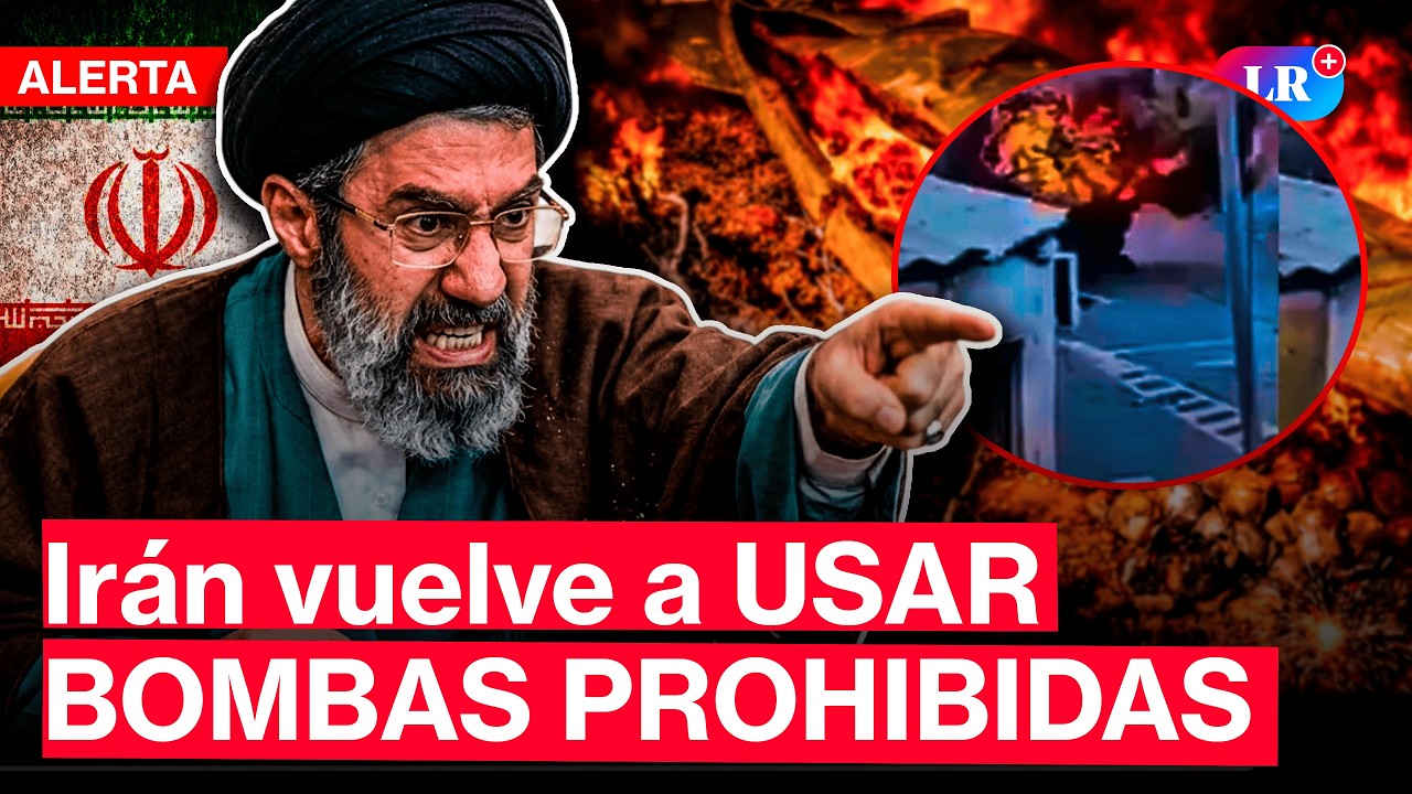 Ir&aacute;n vuelve a atacar a Israel con BOMBAS DE RACIMO | #LR