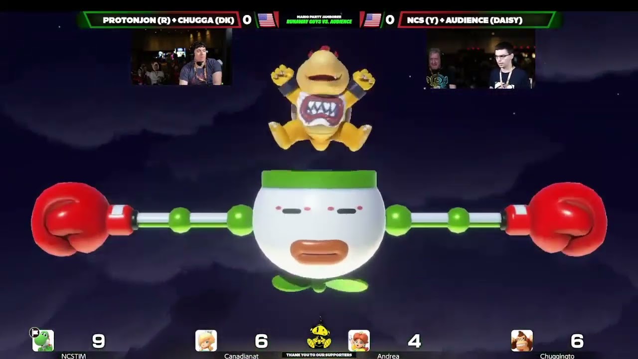 Playing Mario Party with TheRunawayguys