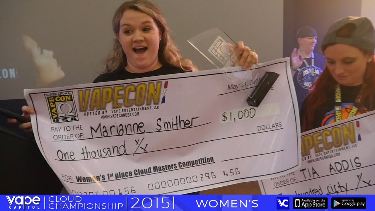 VC Cloud Championships - Vapecon Tennessee - Women's Cloud
