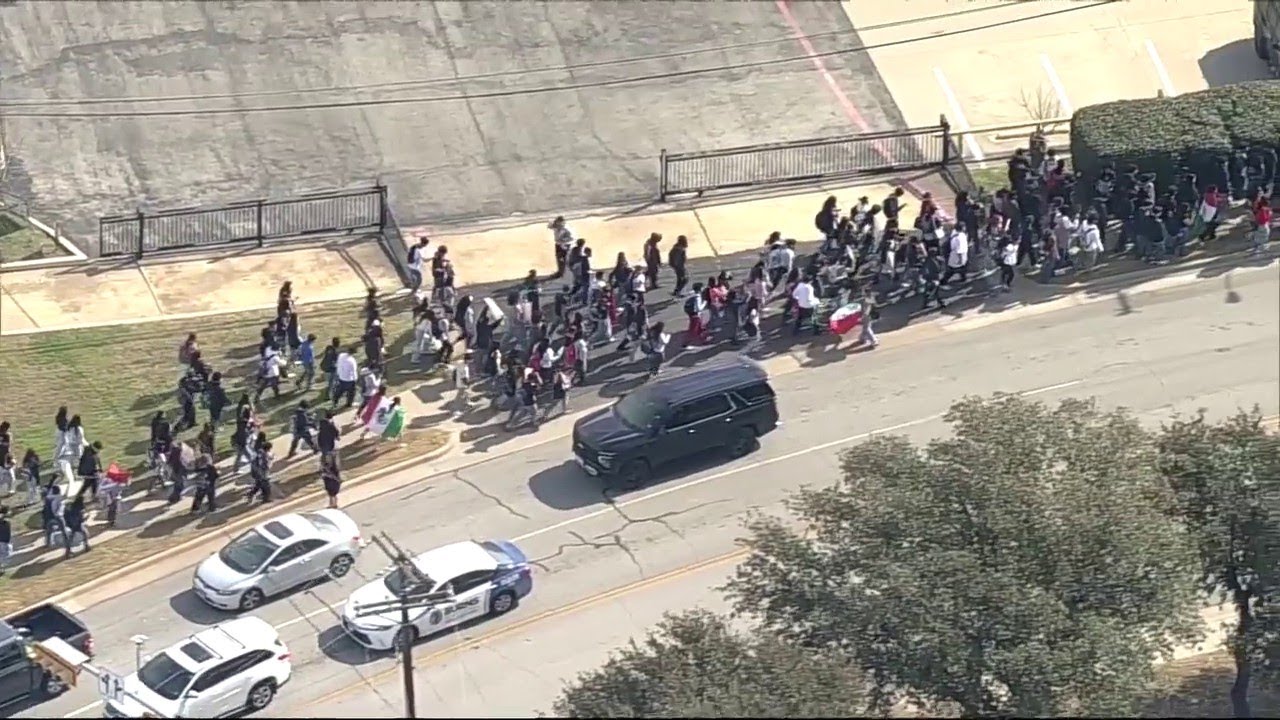 🔴LIVE: Texas School ICE Walkouts | FOX 4 News