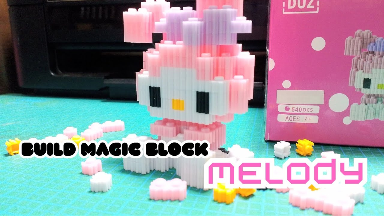 UNBOXING AND BUILD MAGIC BLOCK || DUZ 6231 MELODY
