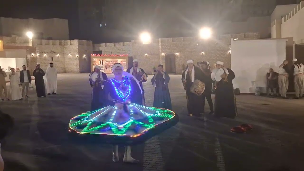 Sharjah heritage days show special dance to show only for arabic and foreigners 