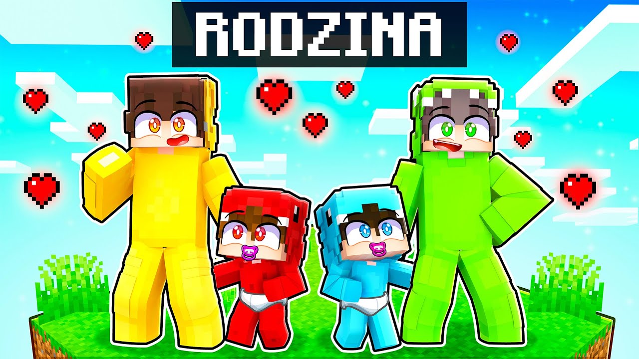 POZNAJCIE NASZĄ RODZINĘ w Minecraft!
