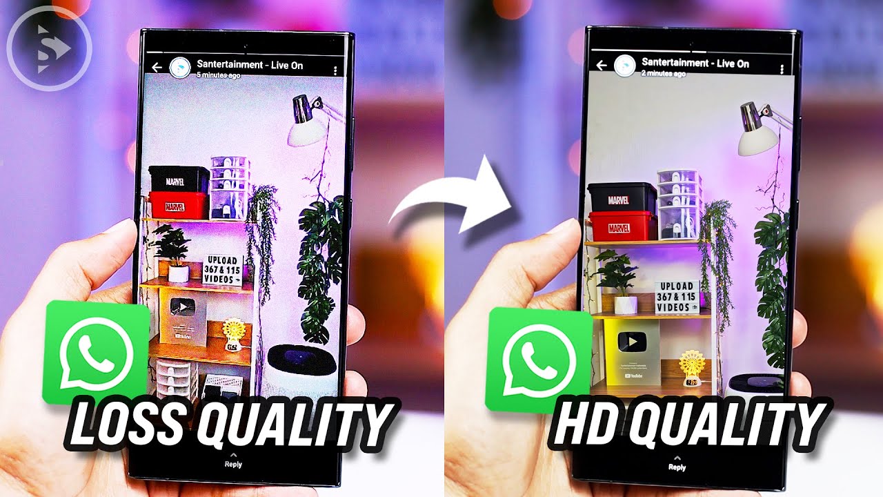 Советы о том, как обновить HD-статус WhatsApp с ЛУЧШИМ качеством‼️