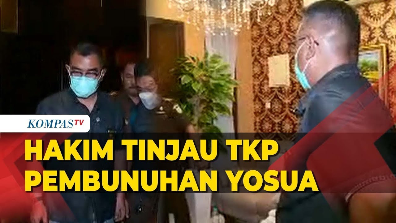 [FULL] Suasana Hakim Ketua Wahyu Iman Santoso Tinjau TKP Pembunuhan Brigadir Yosua di Duren Tiga