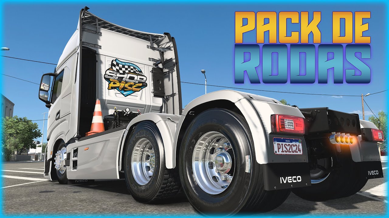 Rodas REALISTAS para ETS2 e ATS &ndash; Com Pneus Reformados!