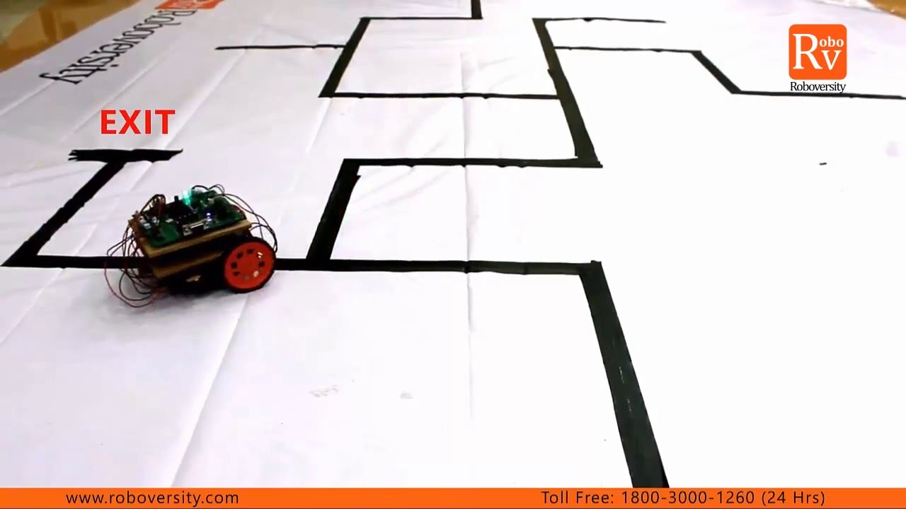 Maze Solver Robot by Roboversity
