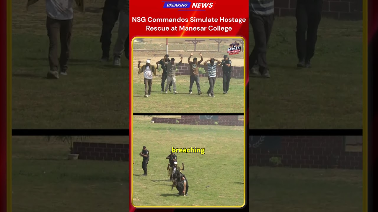 Black Cats in Action! | NSG Simulates Intense Hostage Rescue on Raising Day