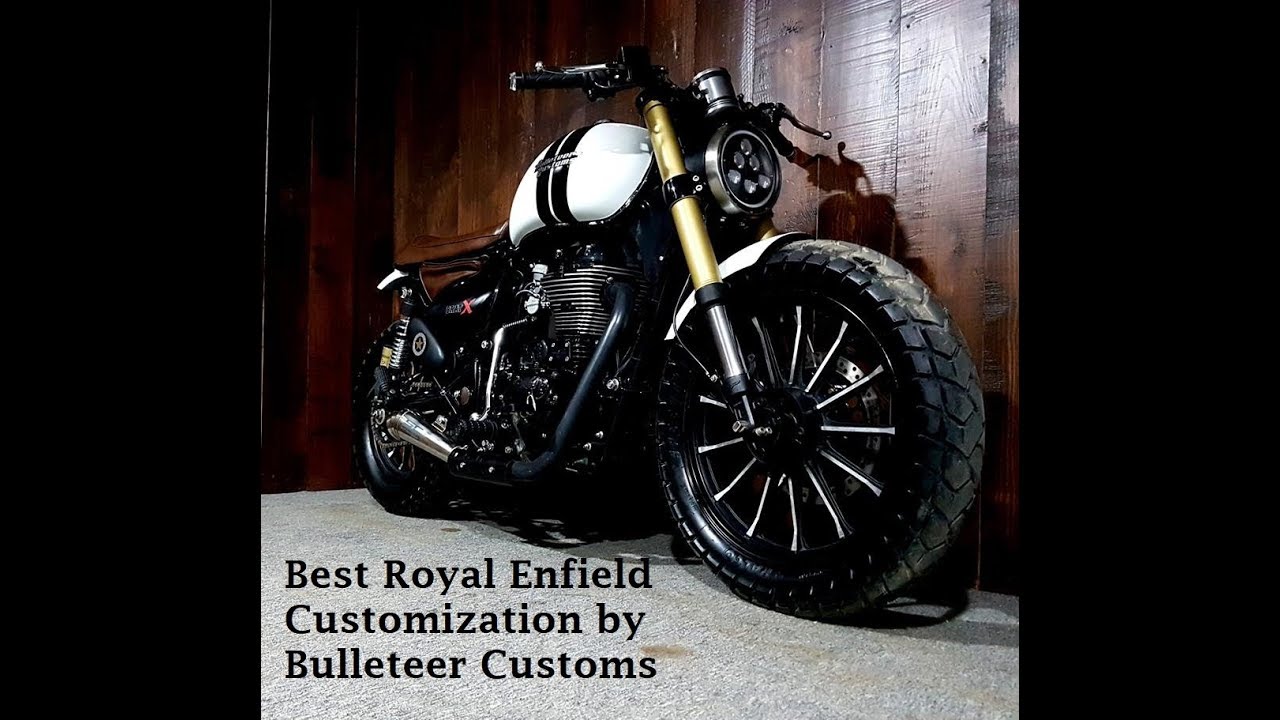 Modified ROYAL ENFIELD bikes by Bulleteers Customs || Royal Enfield modified bikes || ROAYAL ENFIELD