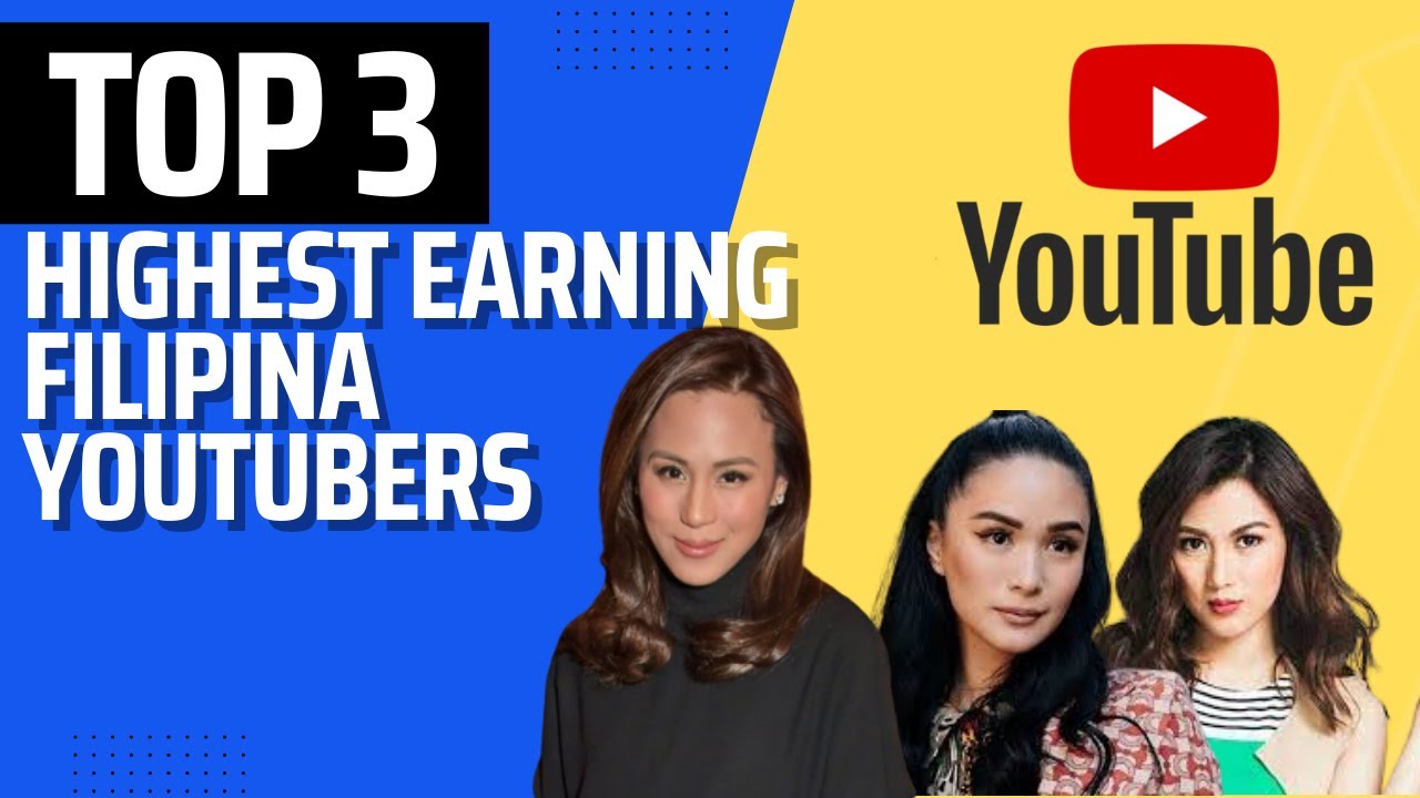 Top3 Highest Earning Filipina Youtubers #toppinayyoutuber #pinayyoutuber #youtuber #filipinayoutuber