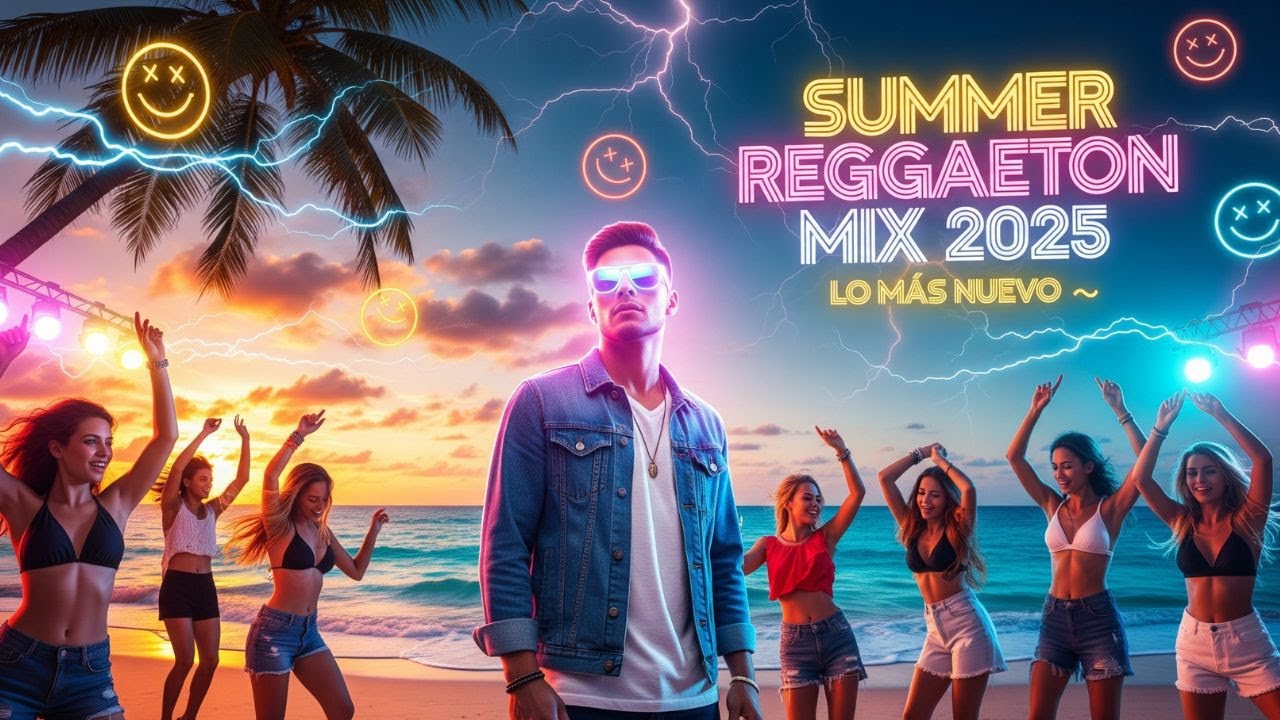 Reggaeton 2025 🔥 Party Beach Vibes 🎆 New Year Latin Music Mix
