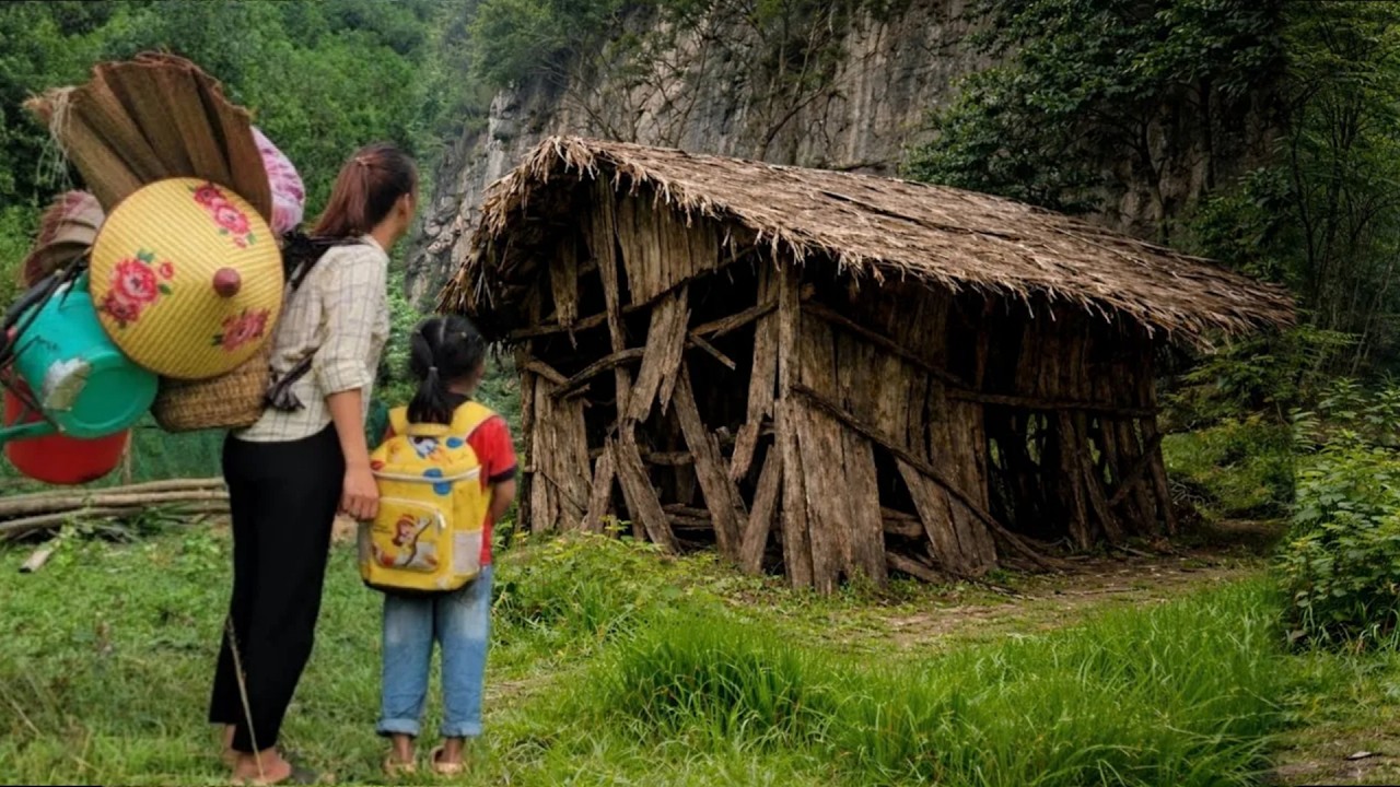 TIME-LAPSE 180 Days : Single Mother Transforms Dilapidated House Into Her Dream Home.
