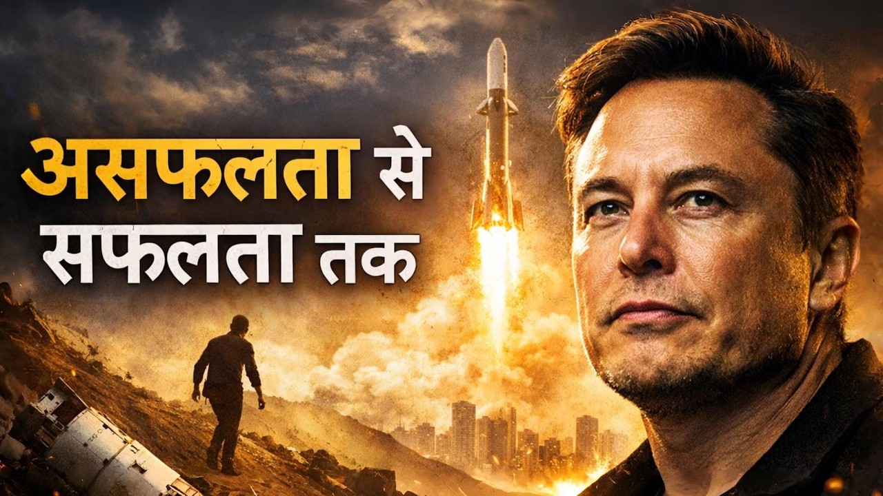 असफलता से अरबों तक: एलन मस्क की सोच जो आपकी जिंदगी बदल देगी