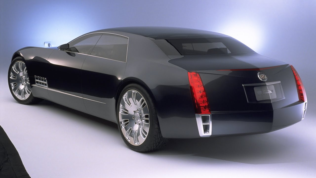 Концепт Cadillac Sixteen 2003 года: автомобиль с двигателем V16 мощностью 1000 л.с., который долж...