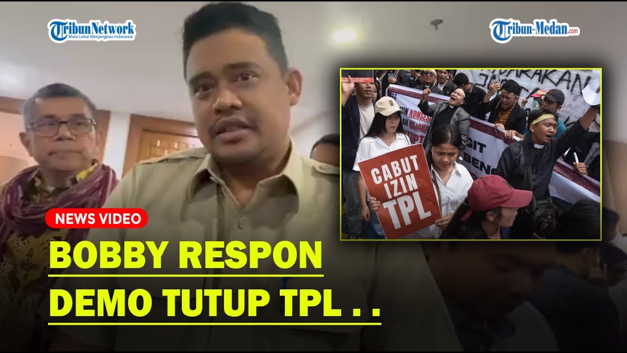 BOBBY NASUTION Buka Suara setelah Demo Besar Tutup TPL di Medan