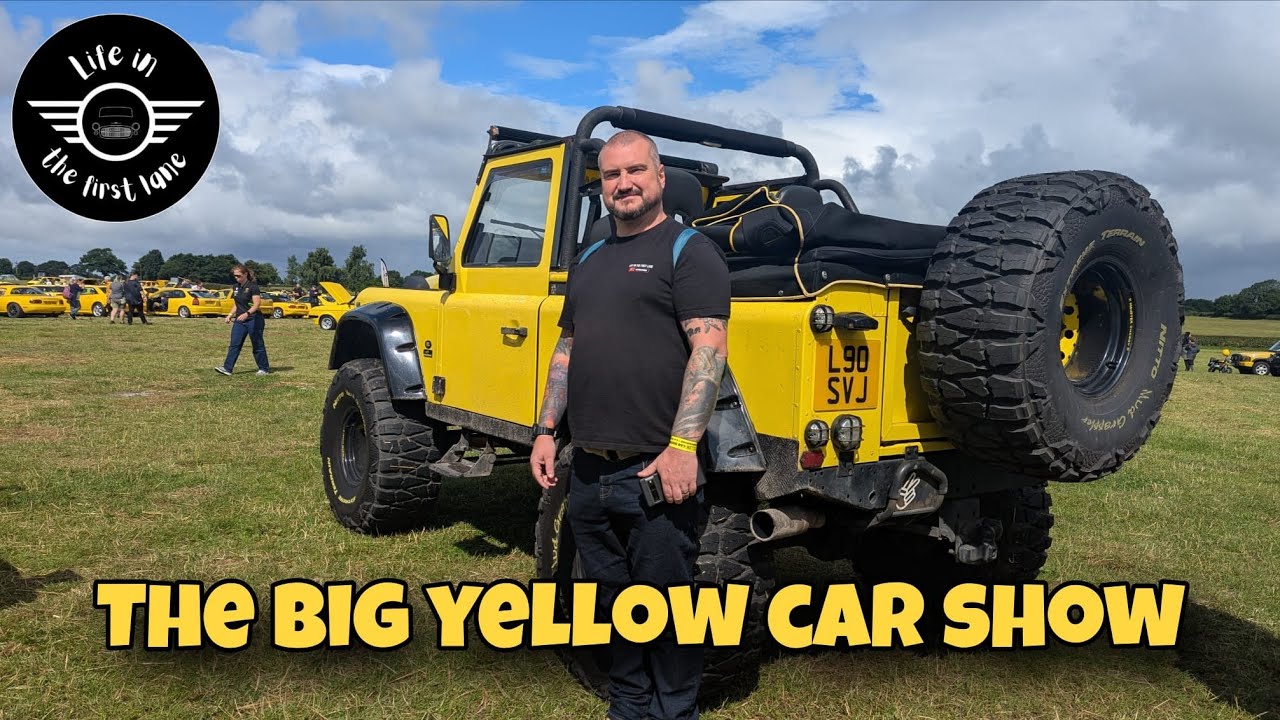 The Big Yellow Car Show | July 2025 | Knutsford