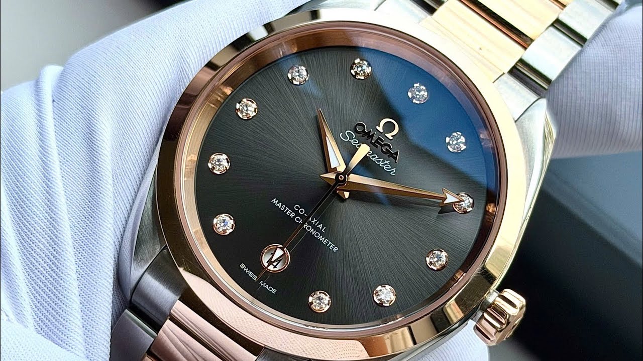 (Hiếm, Đẹp) Đồng hồ Omega Seamaster Aqua Terra Master Co Axial 8800 220.20.38.20.56.001