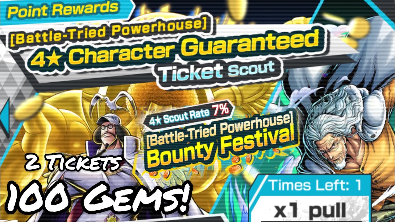 (Lucky?) 100 GEMS Rayleigh-Sengoku Summons | FREE Summon | Survival 100 | One Piece Bounty Rush OPBR