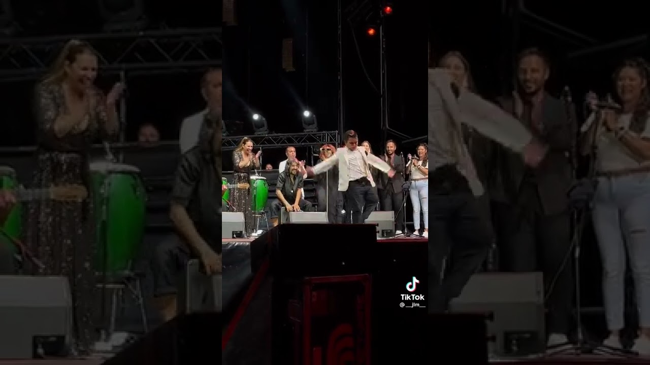 Manuel Monje por buler&iacute;as en el concierto de Ni&ntilde;a Pastori, Sanl&uacute;car de Barrameda 25/09/22