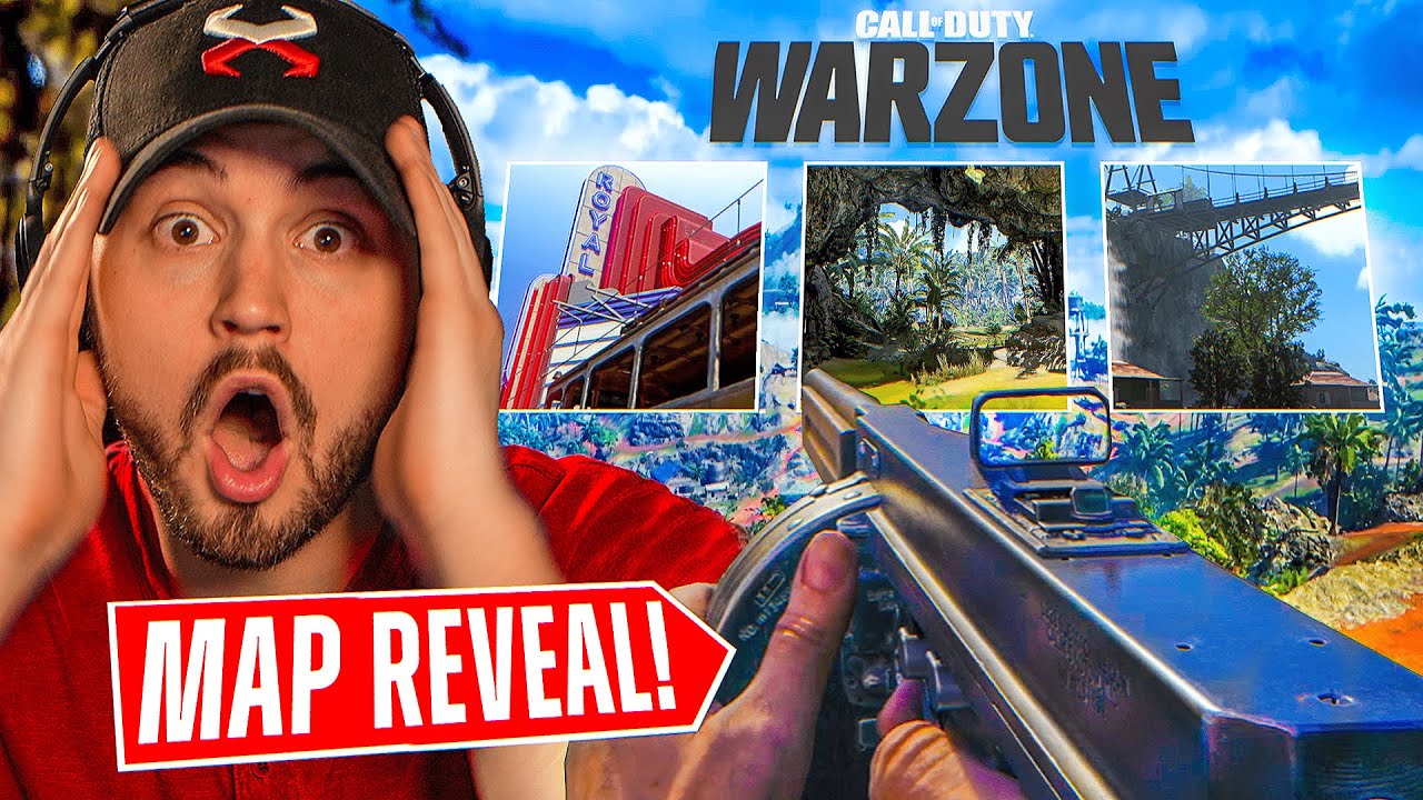 *NEW* Vanguard Warzone Pacific Map Reveal & Breakdown
