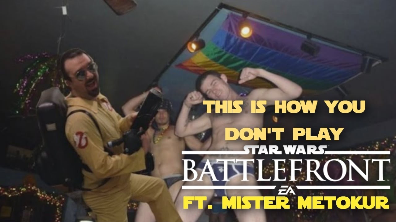 This is how you DON'T play Star Wars: Battlefront (Metokur Edition)