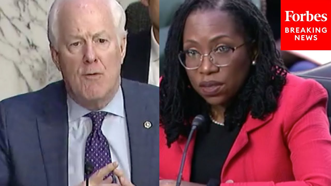 John Cornyn Discusses Gay Marriage, Gitmo With Ketanji Brown Jackson | Full Day 2 Questioning