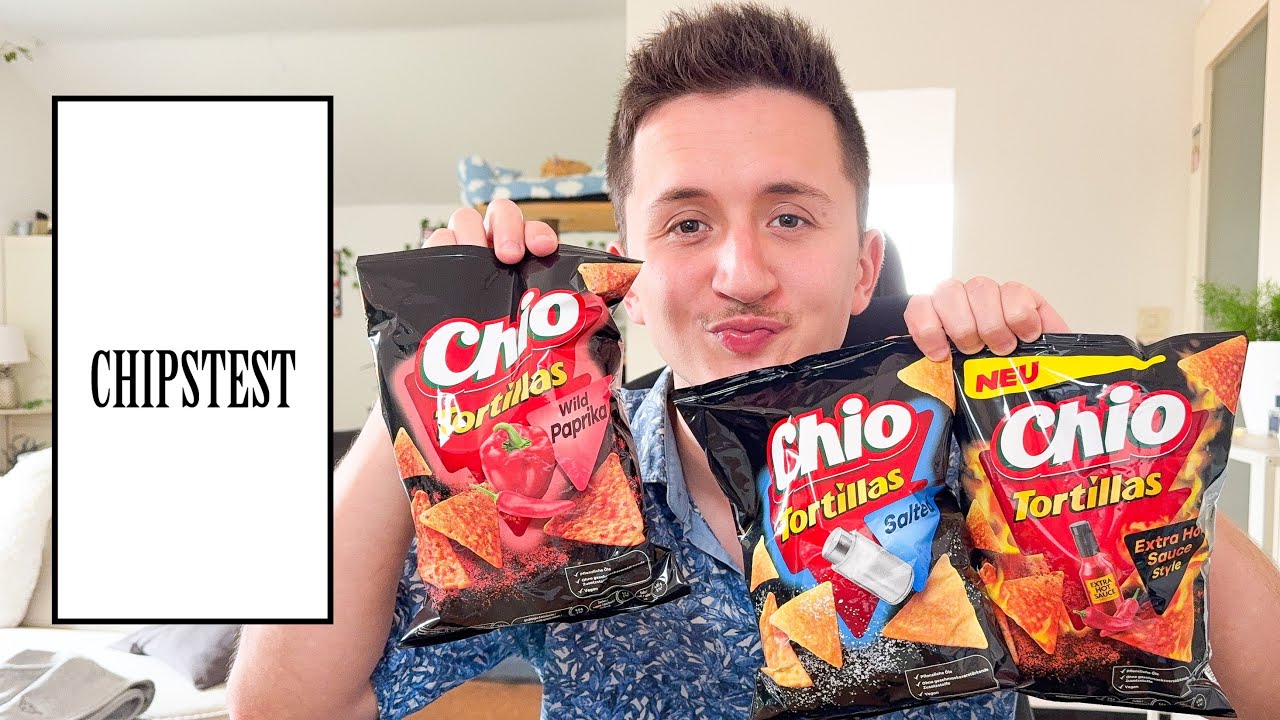 Chio Tortillas - Salted, Wild Paprika & Extra Hot Sauce | CHIPSTEST