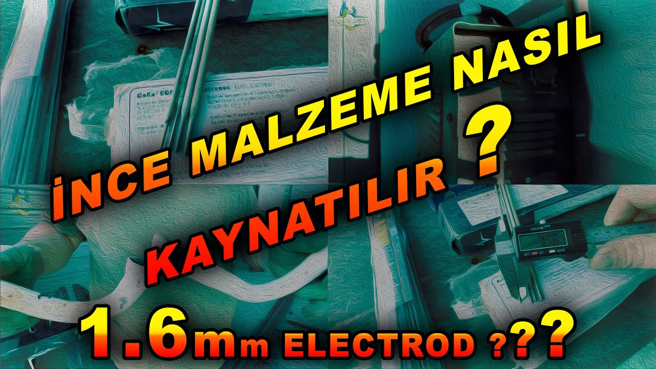 İNCE MALZEME NASIL KAYNATILIR? / HOW TO WELD FINE MATERIAL?