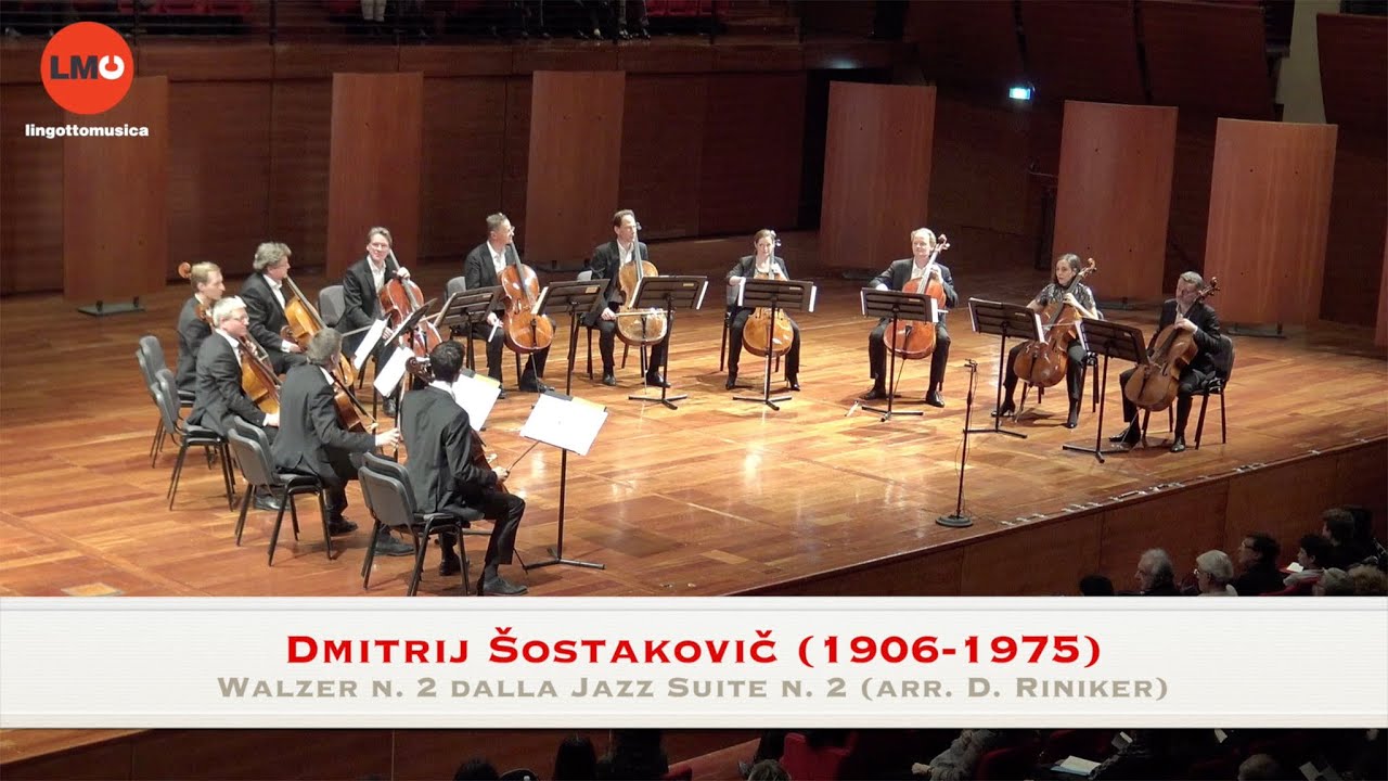 Šostakovič • Valzer n. 2 dalla Jazz Suite n. 2 • Die 12 Cellisten der Berliner Philharmoniker