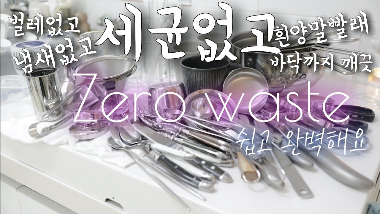 벌레없는 여름 반짝반짝 광이나는 쉽고 완벽한 제로웨이스트 살림루틴