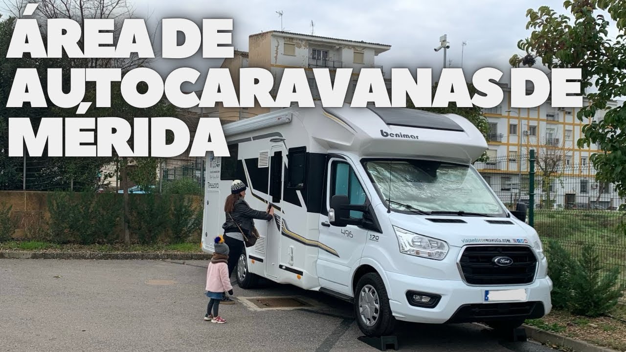 ÁREA DE AUTOCARAVANAS DE MÉRIDA