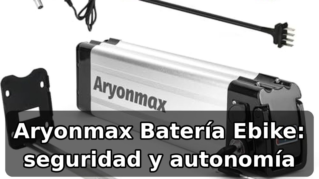 Análisis HONESTO de la Aryonmax Batería Litio para Ebike: seguridad y autonomía