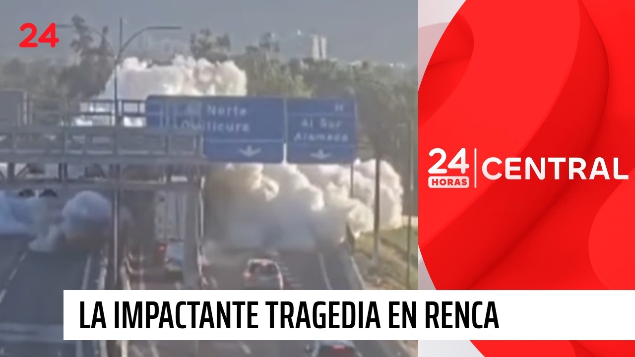 Impactante volcamiento de camión provocó tragedia en Renca