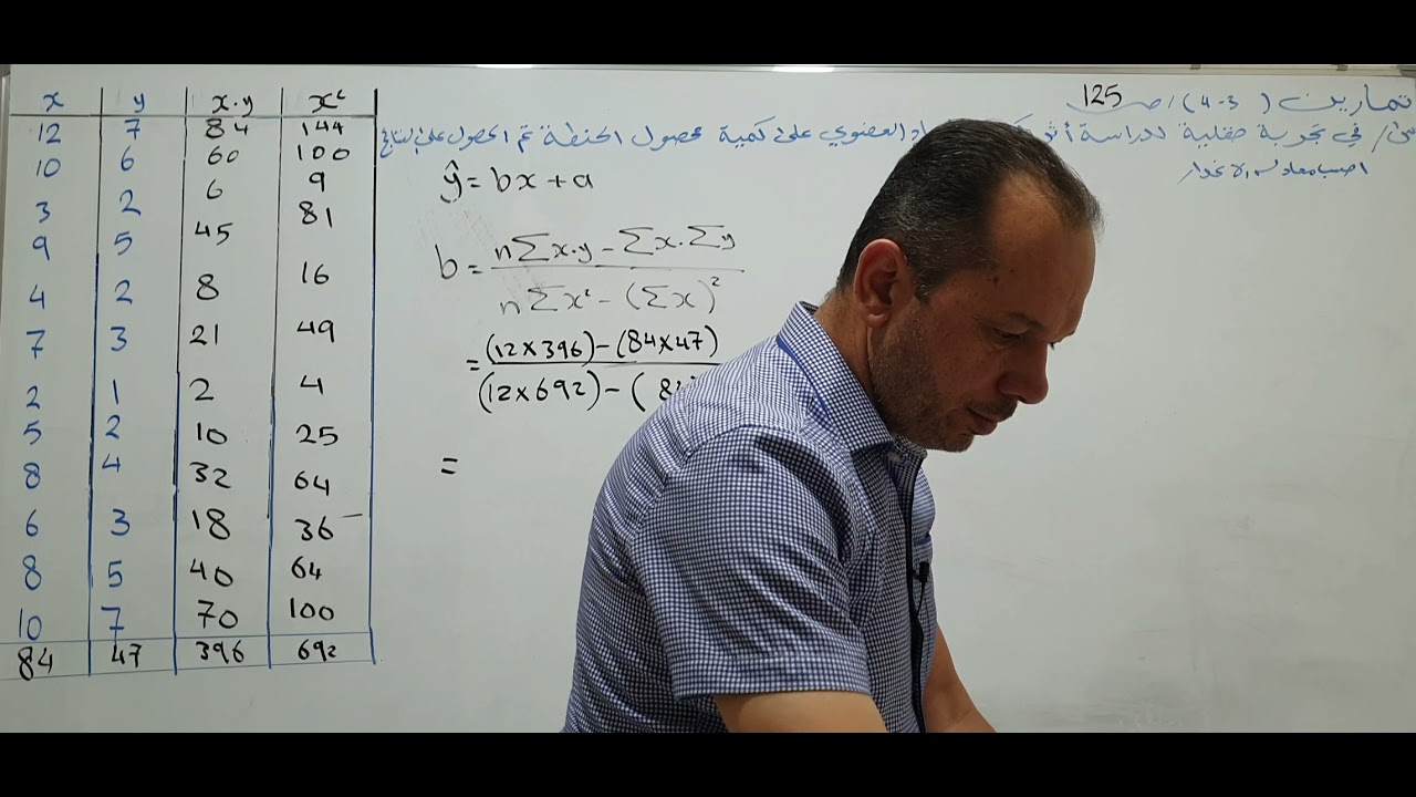 الخامس الادبي تمارين(3-4) ص125 المحاضرة الاخيرة