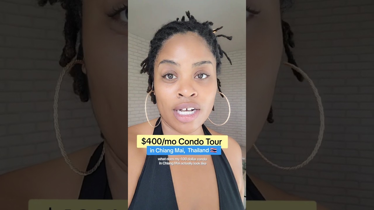 Inside my $400/m OLDER condo in Chiang Mai, Thailand #thailandcondo